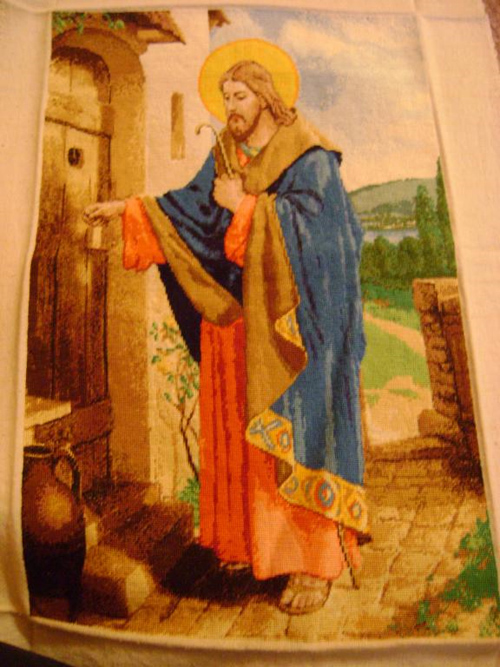 Isus chuka na vratata