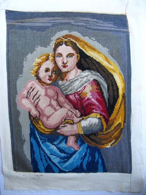 Cross-stitch SISTINE MADONNA