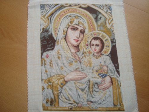 Cross-stitch Yеrusalimska ikona