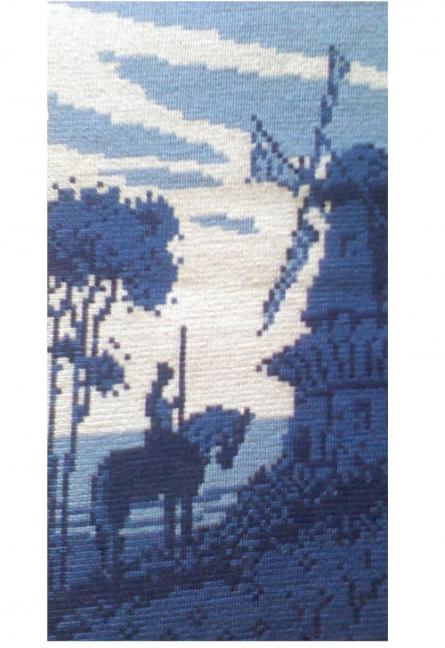 Cross-stitch Don Quijote de la Mancha