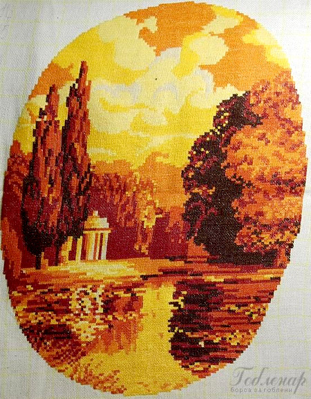 Herbstlicher See