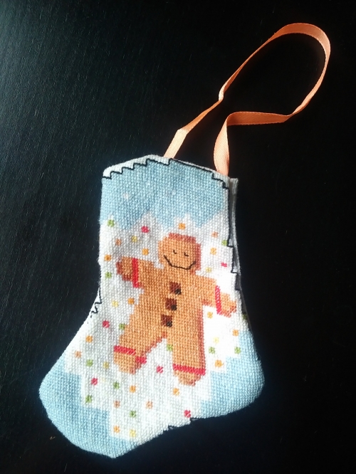 Christmas sock - Gingerman