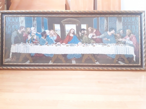 Cross-stitch The Last Supper