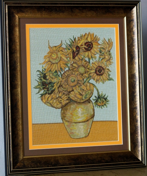 Sunflowers(Van Gogh reproduction)