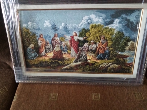 Cross-stitch Isus i apostolitе
